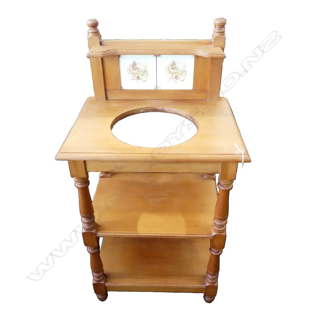 KAURI BATHROOM SINK UNIT 610x460x1160mm Image 1++