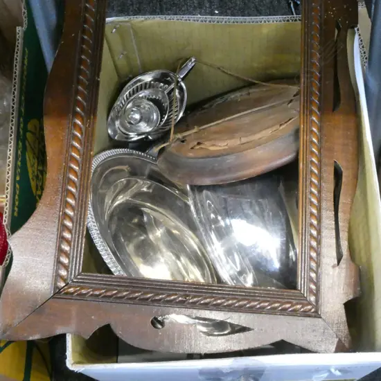 ASST. E/P & 2 WOODEN FRAMES