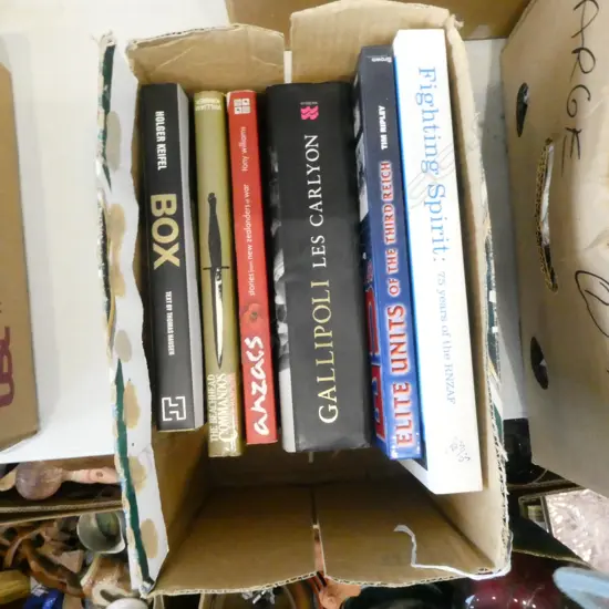 7 WAR/MILITARY REFERENCE BOOKS