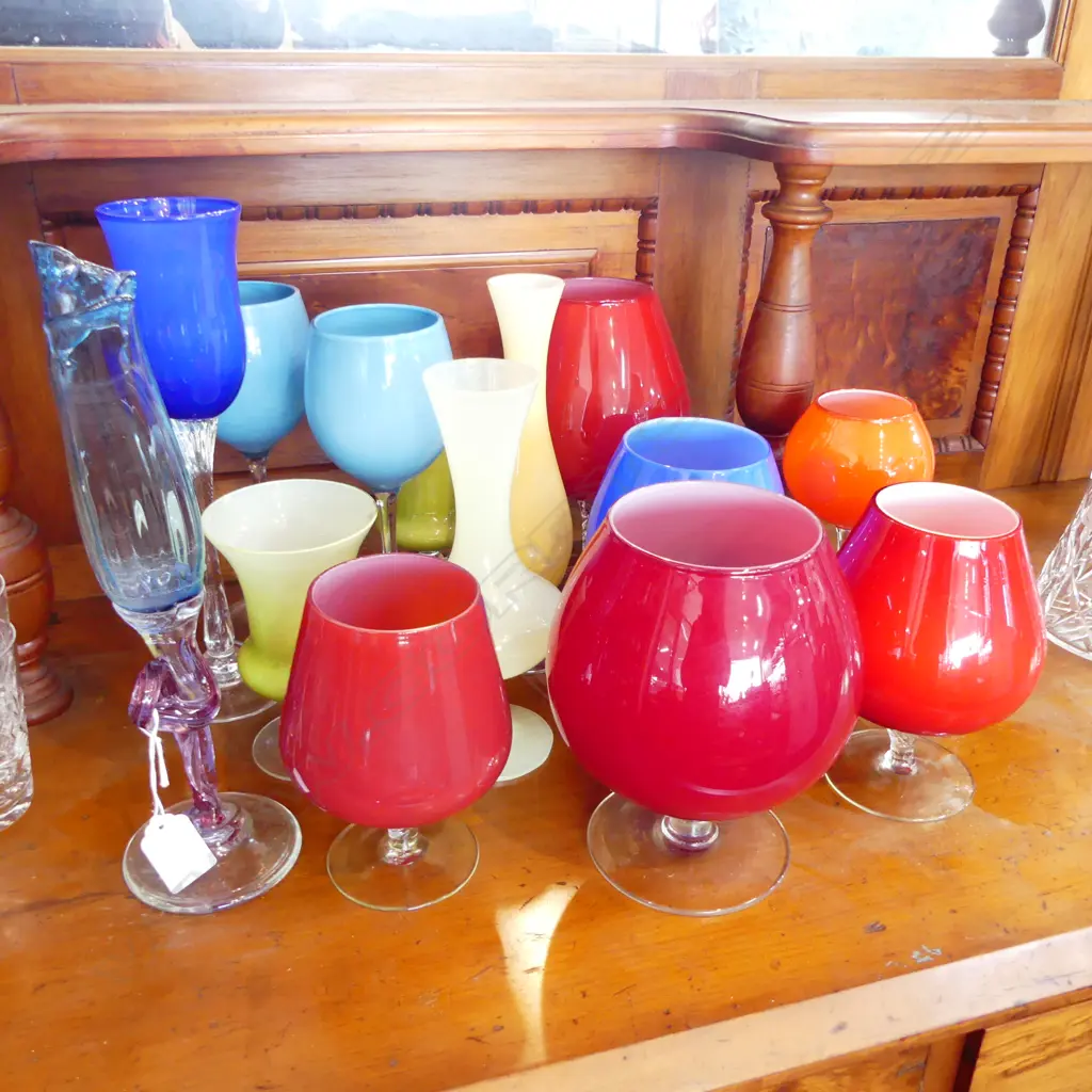 ASST. ART GLASS H.310mm Image 1++