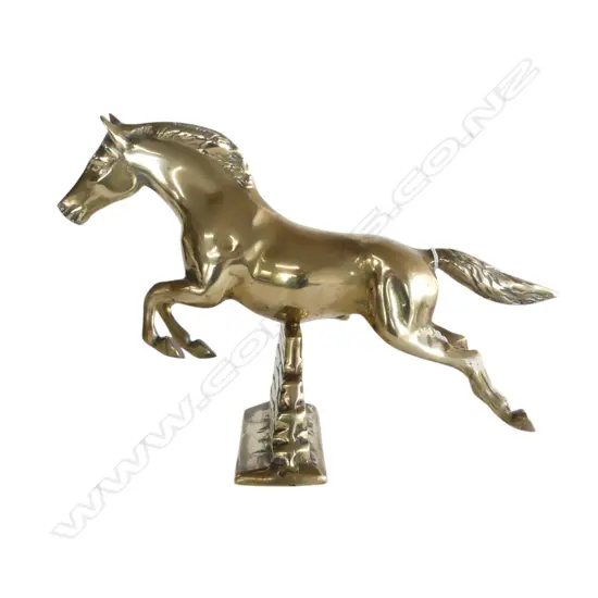 BRASS HORSE JUMPING FENCE H.225mm
