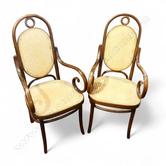 PR VINTAGE BENTWOOD ARMCHAIRS