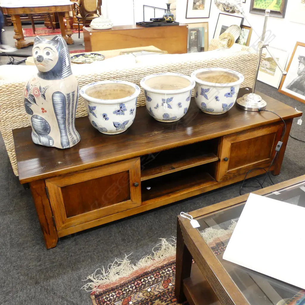 WOODEN TV CONSOLE 1600x500x470mm Image 1++