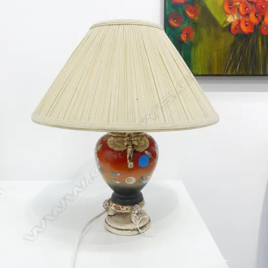 ORIENTAL TABLE LAMP H.410mm