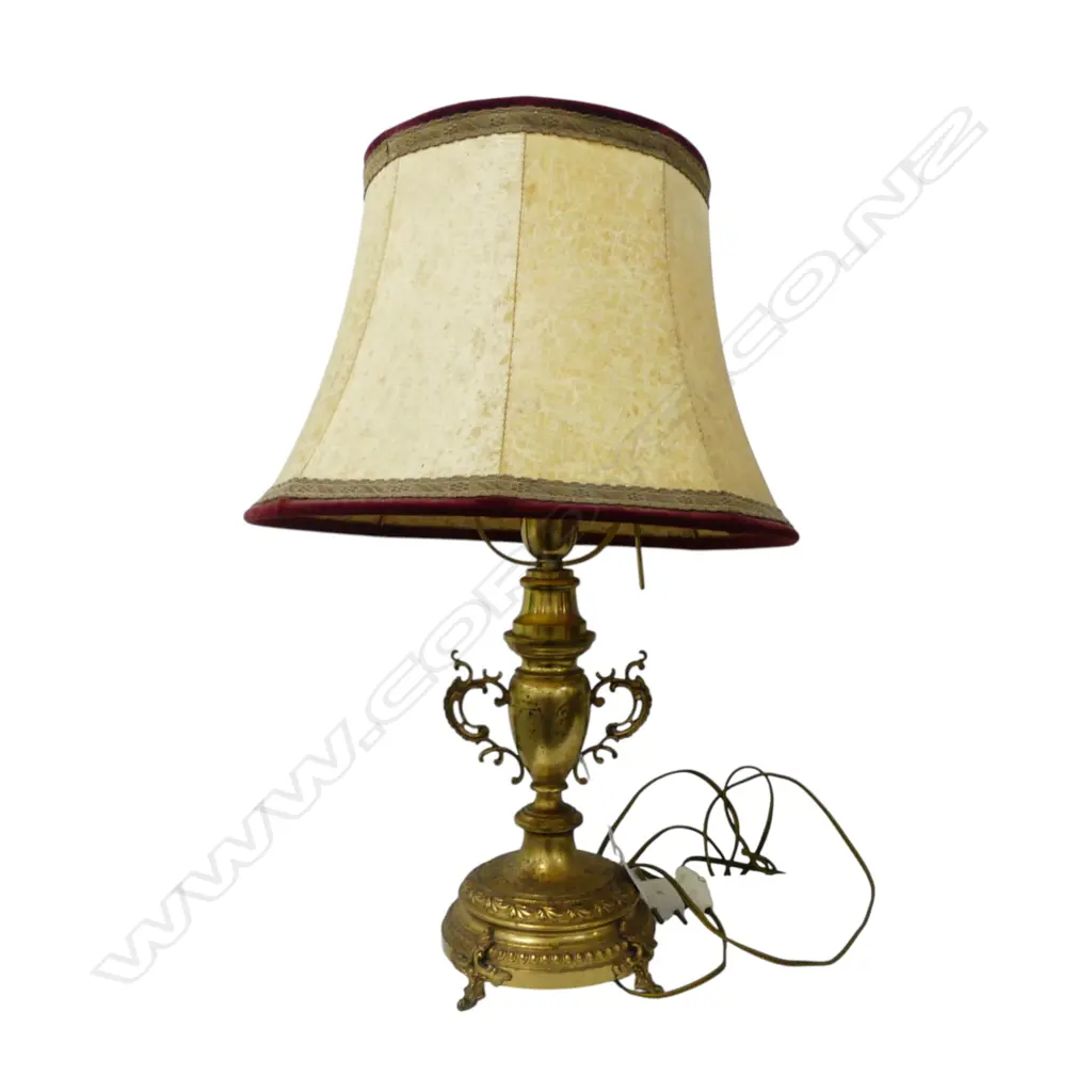 BRASS TABLE LAMP H.520mm Image 1++