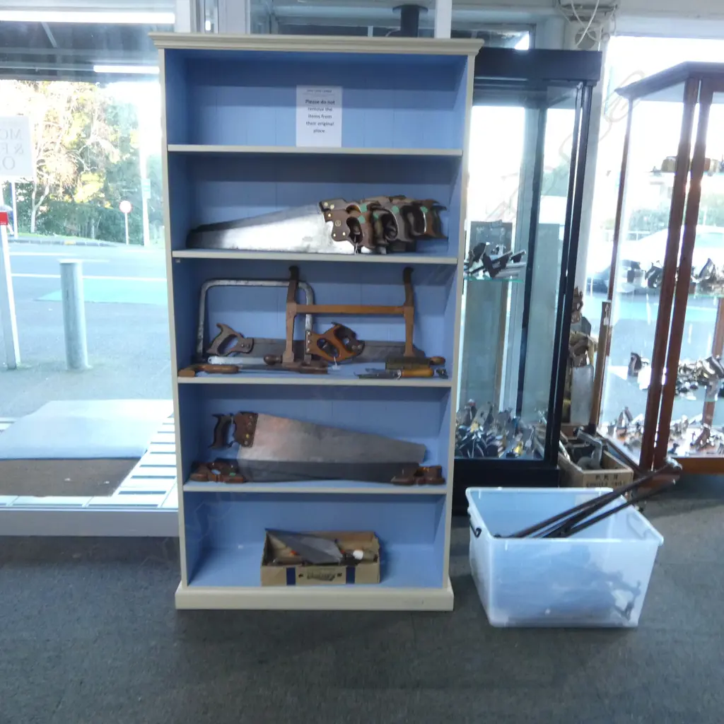 PAINTED BOOKCASE 900 x 300 x 1800mm Image 1++