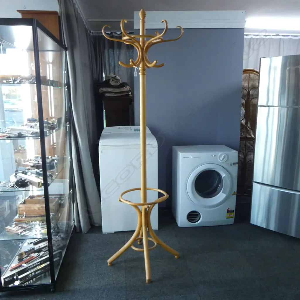 BENTWOOD STYLE HAT/COAT STAND H.2000mm Image 1++