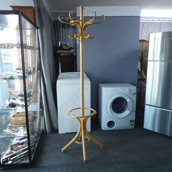 BENTWOOD STYLE HAT/COAT STAND H.2000mm