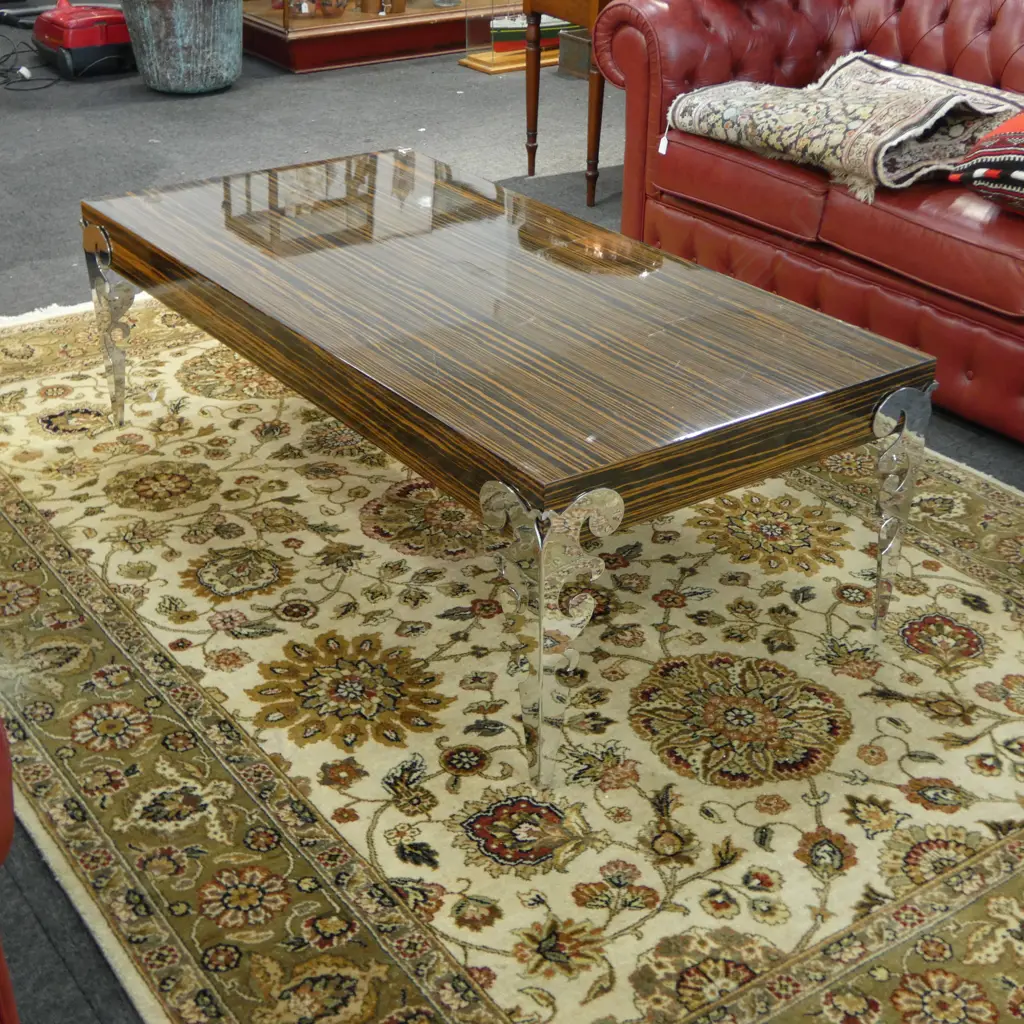 MODERN COFFEE TABLE 1400x700x450mm with single drawer Image 1++