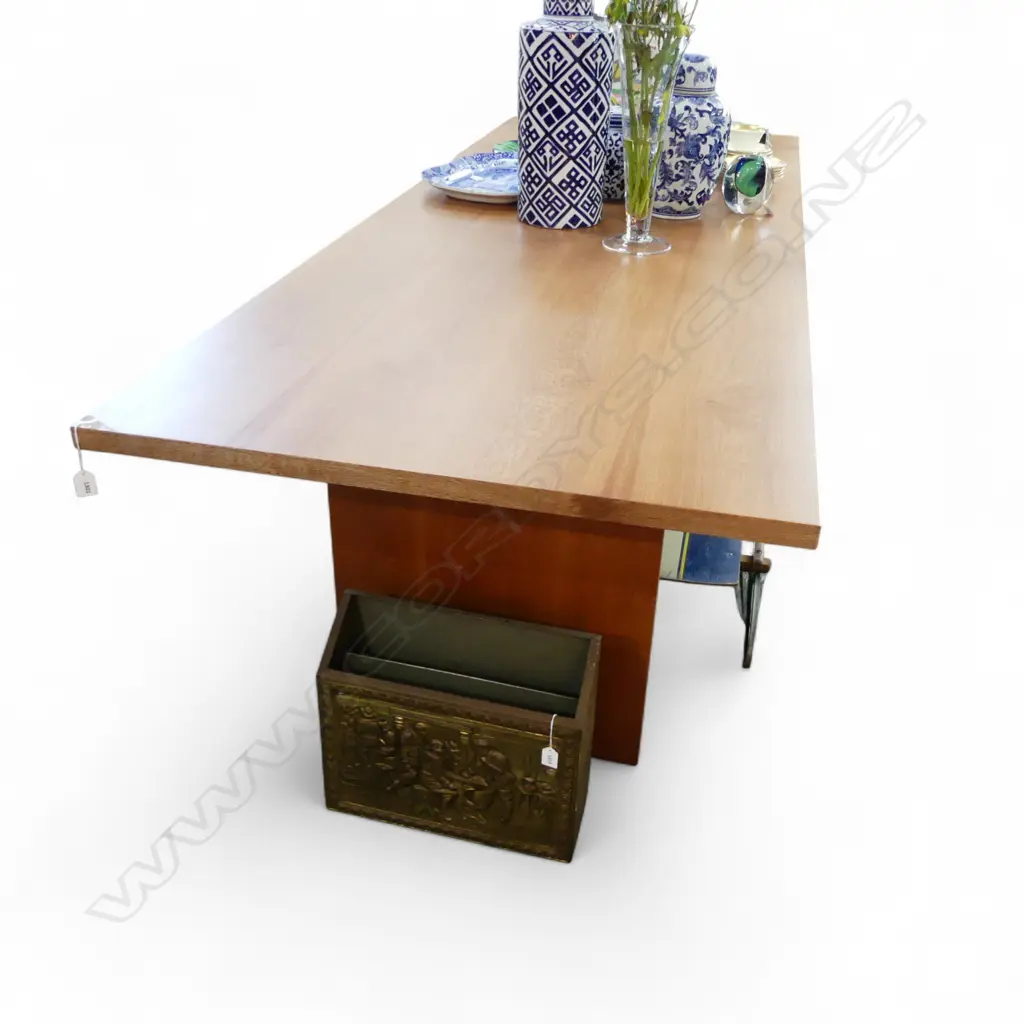 REWAREWA DINING TABLE, STRETCHER BASE 2400x900x720mm Image 1++