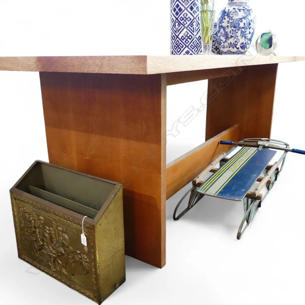 REWAREWA DINING TABLE, STRETCHER BASE 2400x900x720mm Image 1++