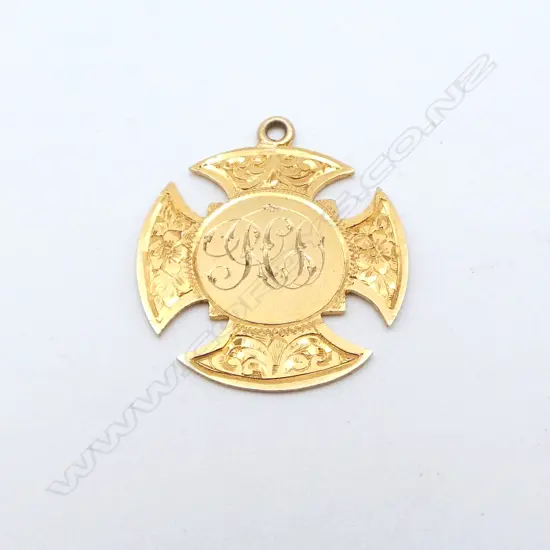 9CT MEDAL, 1.9gms