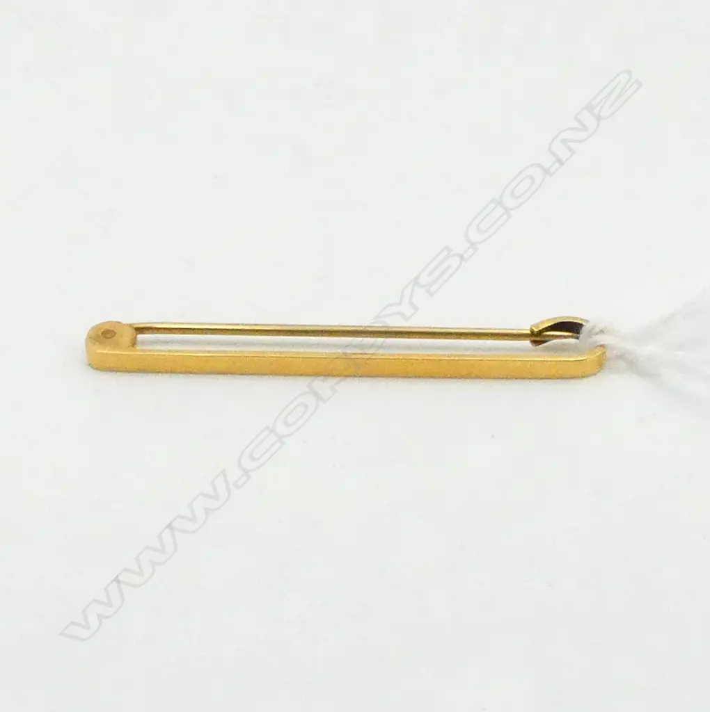 9CT TIE PIN 1.9gms Image 1++