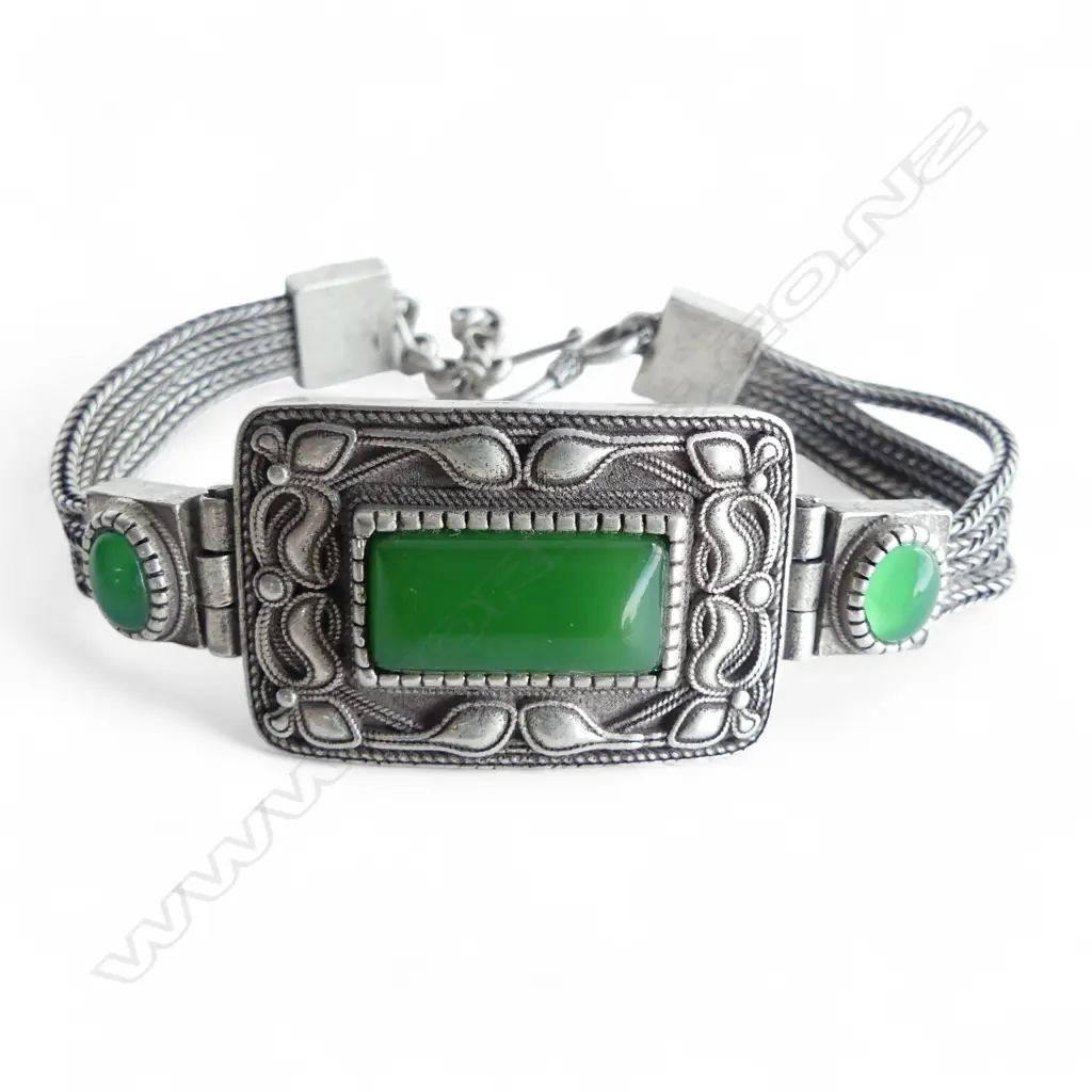 ETHNIC SILVER? BRACELET Image 1++
