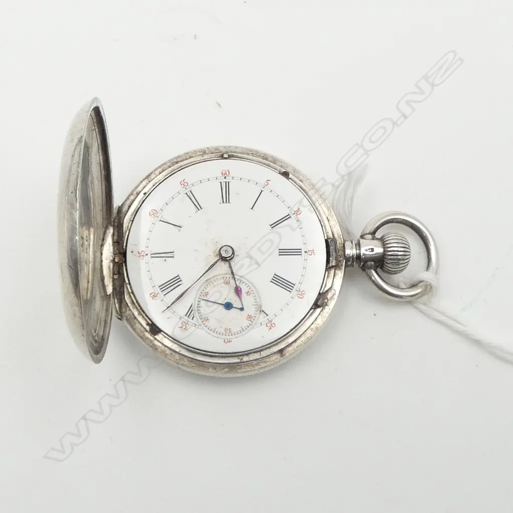 LADIES SILVER POCKET WATCH 38gms (including movement) Image 1++
