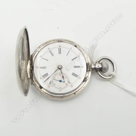 LADIES SILVER POCKET WATCH 38gms (including movement)