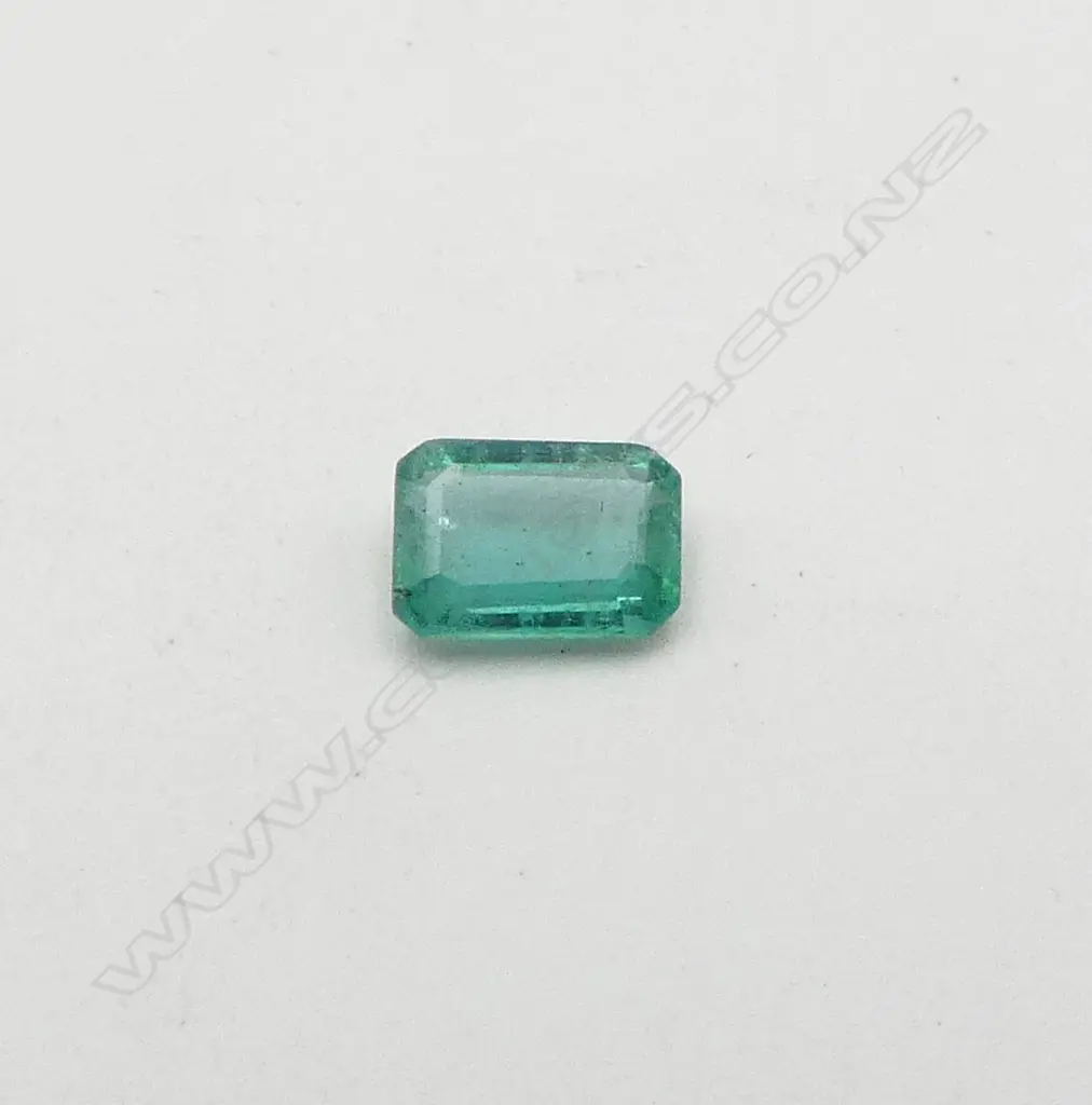 ZAMBIAN EMERALD, OCTAGON CUT, 0.75ct, inclusions Image 1++