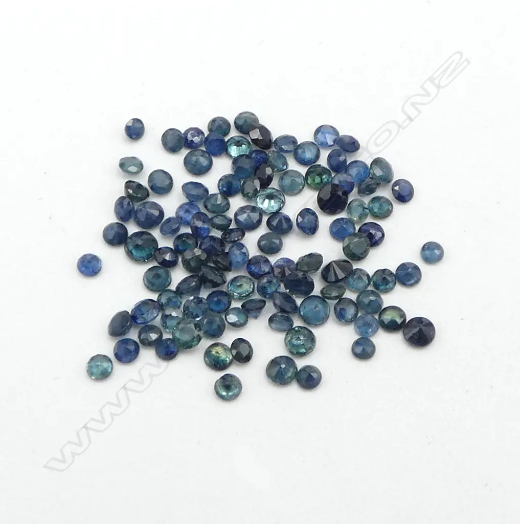 SML FACET CUT SAPPHIRES, 10ct Image 1++
