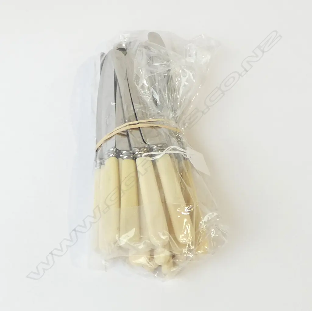 2 SETS of 12 CASEIN HANDLED KNIVES in good condition Image 1++