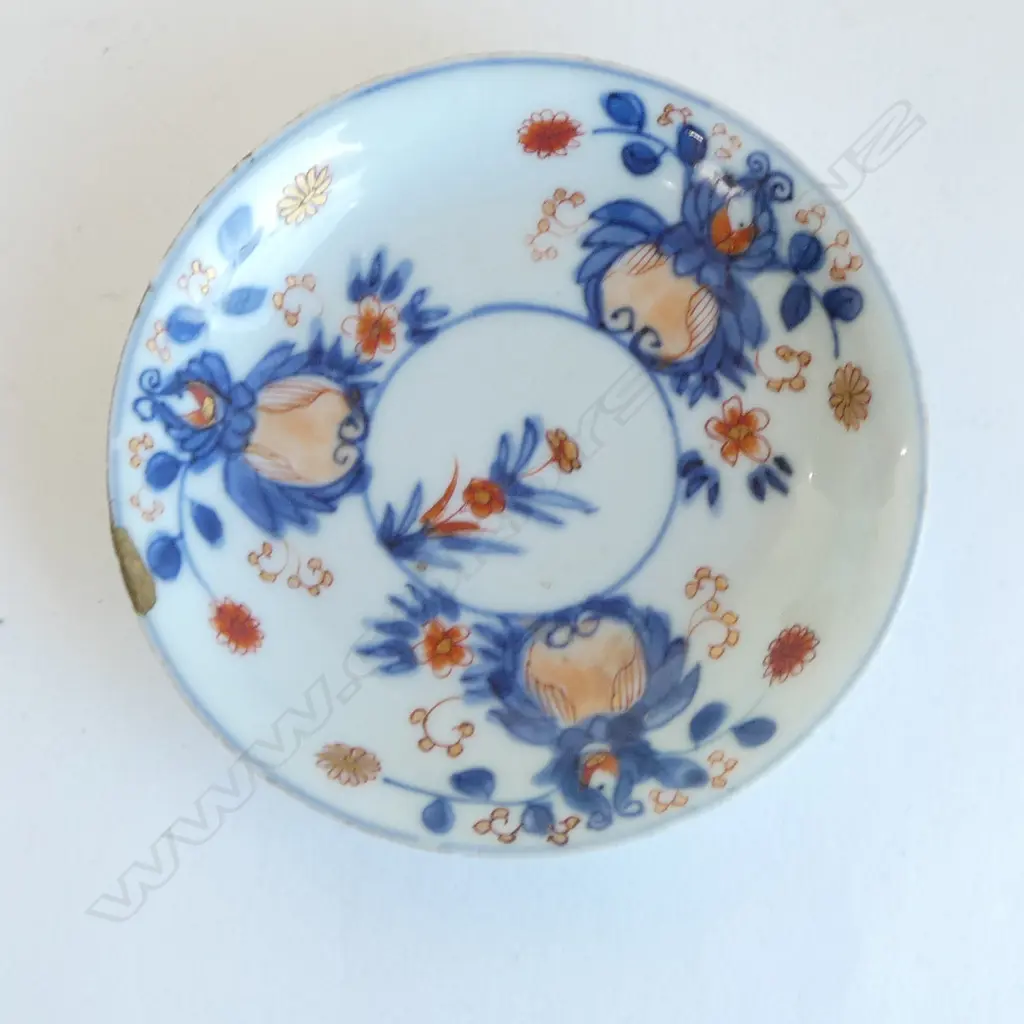6 ORIENTAL BOWLS, HAIRLINES 150mm dia Image 1++