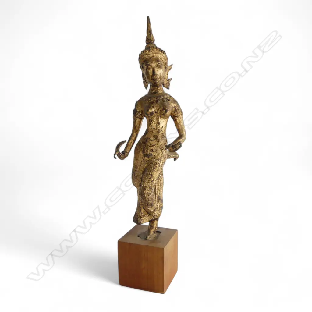 GILDED METAL THAI KOHN DANCER H.420mm Image 1++