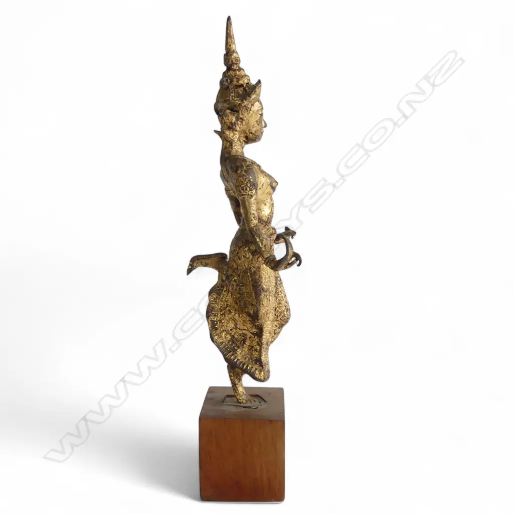 GILDED METAL THAI KOHN DANCER H.420mm Image 1++