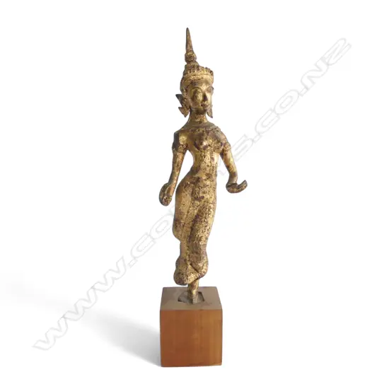 GILDED METAL THAI KOHN DANCER H.420mm