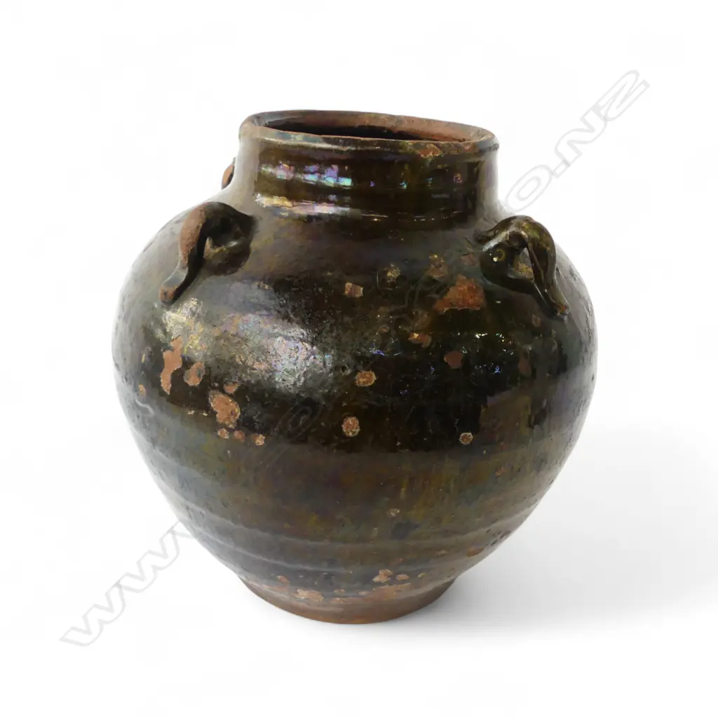 GLAZED CERAMIC POT H.210mm Image 1++