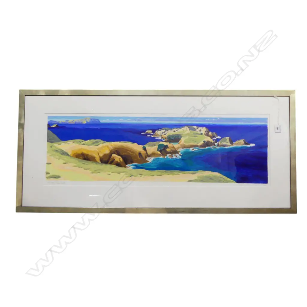 TOM BURNETT 'CAPE BRETT' SCREENPRINT 112/180 '04 270x860mm Image 1++