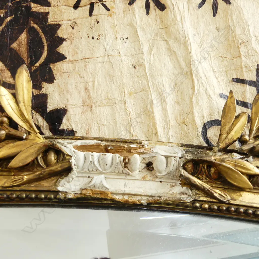 GILT FRAMED MIRROR TOP AF 1480x1045mm Image 1++