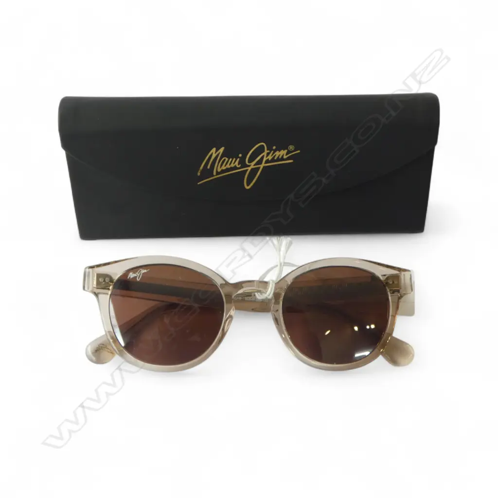 PR MAUI JIM 'JOYRIDE' SUNGLASSES & CASE - MADE IN JAPAN Image 1++