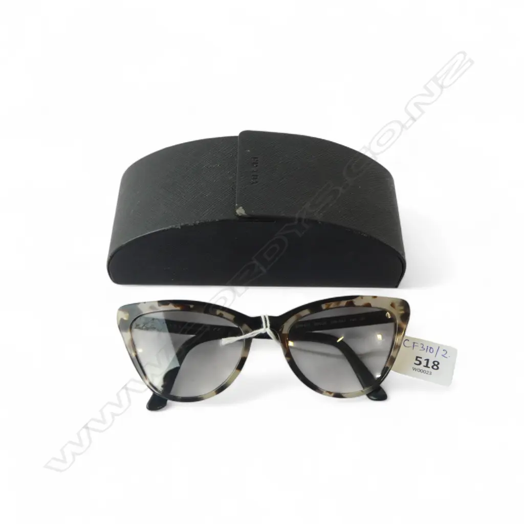PR PRADA SUNGLASSES + CASE - MADE IN ITALY Image 1++