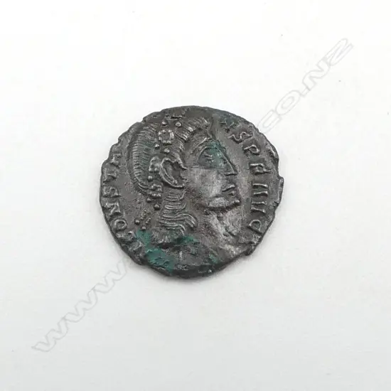 CONSTANTIUS II 337-361 Ae 4 REVERSE WREATH TYPE