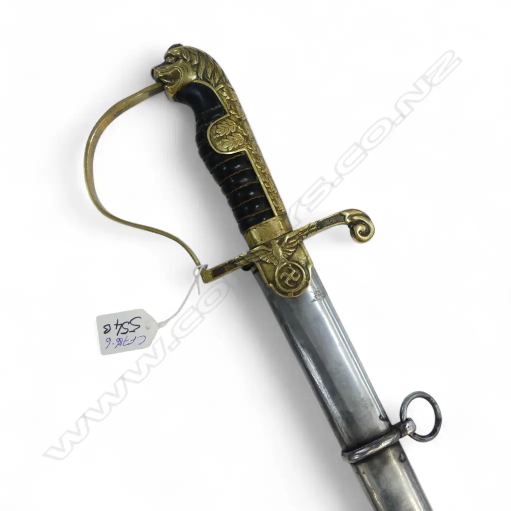 REPRODUCTION GERMAN SWORD in scabbard L.970mm Image 1++