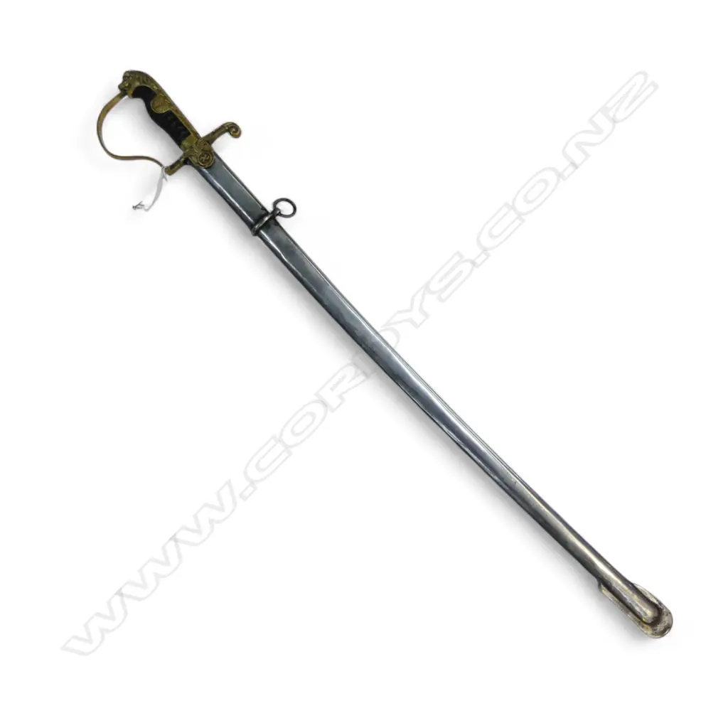 REPRODUCTION GERMAN SWORD in scabbard L.970mm Image 1++