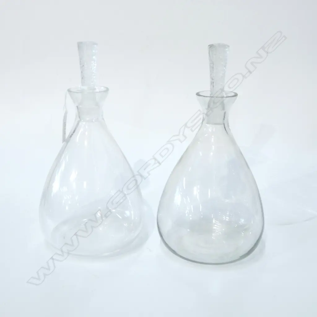 PR LALIQUE DECANTERS H.245mm - 1 stopper minor chips Image 1++