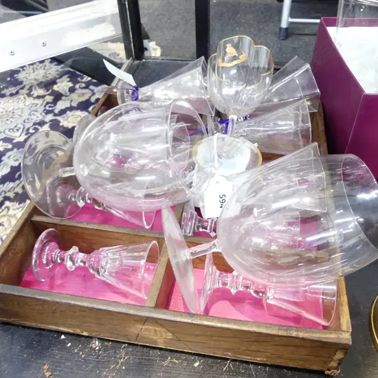 16 ANTIQUE GLASSES; SET OF 8 H.95mm, 4 GEORGIAN HEXAGONAL JELLY GLASSES (1 AF) + 4 OTHER (1 PR)