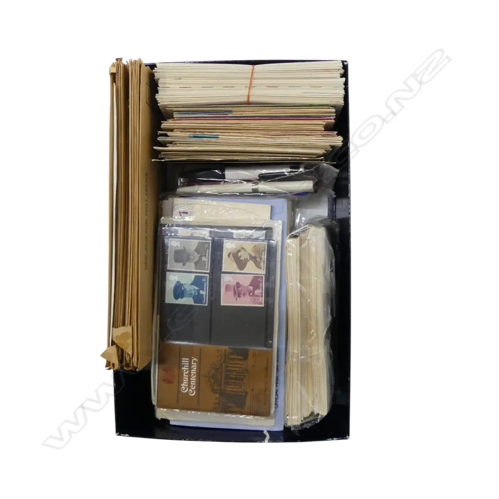 VINTAGE NZ/US FIRST DAY COVERS, HEALTH STAMPS, COMMEMORATIVE STAMPS & PENS Image 1++