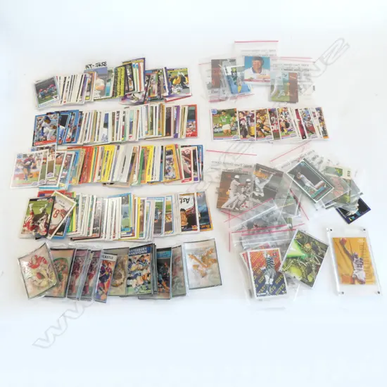 ASST. 1980s/90s SPORTS CARDS; SOFTBALL, NBA, RUGBY LEAGUE, MICHAEL JORDAN 'LARGER THAN LIFE' ETC