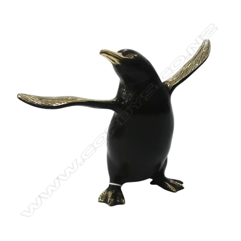 BRONZE PENGUIN H.200mm Image 1++