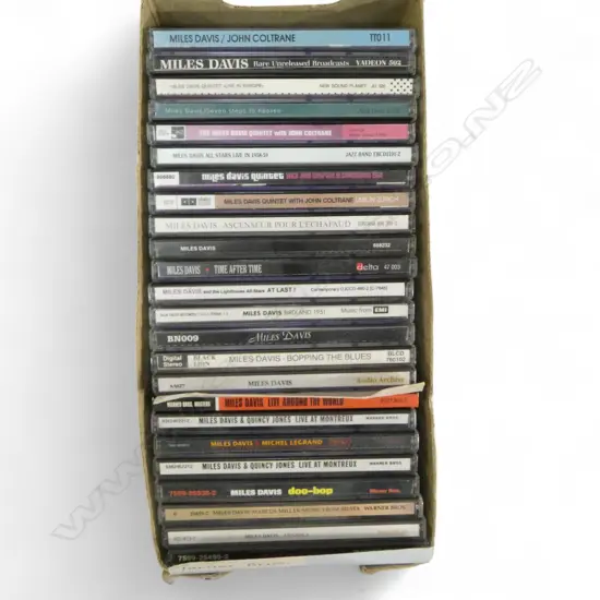 23 ASST MILES DAVIES JAZZ CDS