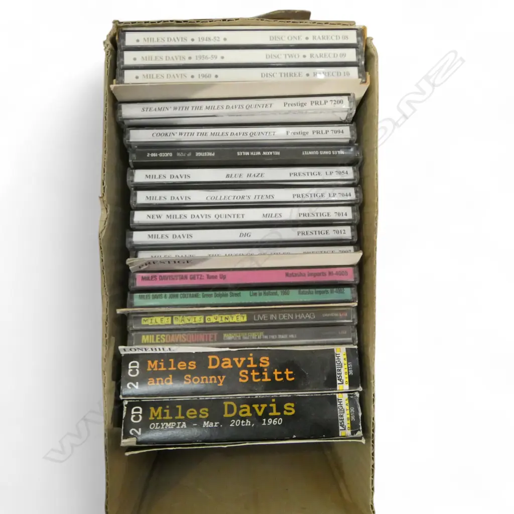 18 ASST MILES DAVIES JAZZ CDS Image 1++