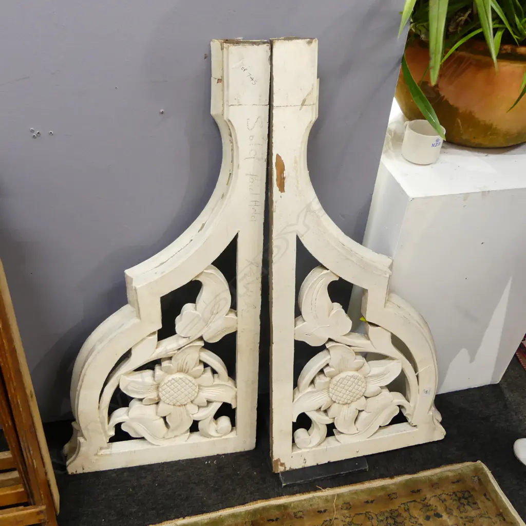 PR CARVED WOODEN VILLA FRETWORK PCES 500x1050mm Image 1++