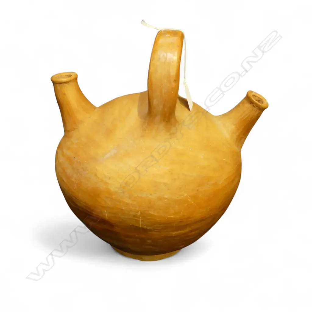 CLAY POT w. 2 SPOUTS H.340mm Image 1++