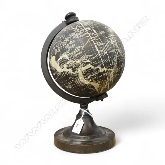 OLD STYLE WORLD GLOBE H.330mm