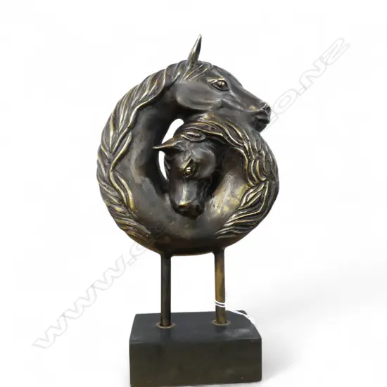 BRONZE HORSE SCULPTURE H.400mm