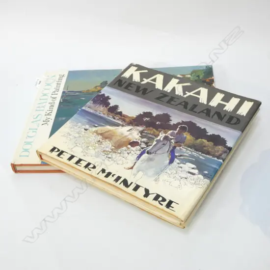 'KAKAHI NEW ZEALAND' PETER MCINTYRE & 'MY KIND OF PAINTING' DOUGLAS BADCOCK