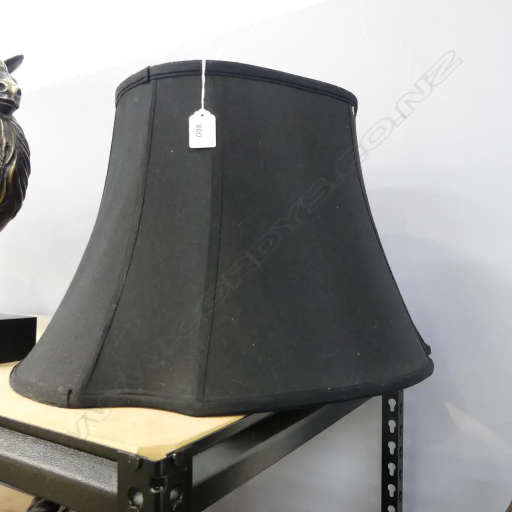 BLACK LAMP SHADE H.310mm Image 1++