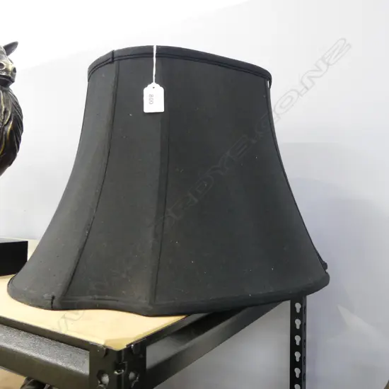 BLACK LAMP SHADE H.310mm