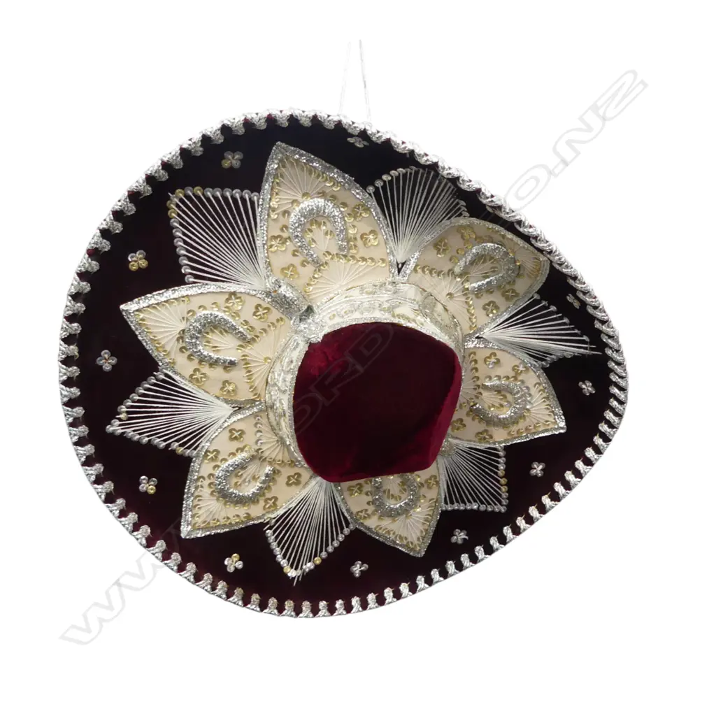 LG SOMBRERO HAT BY SALAZAR YEPEZ, MEXICO 580mm dia Image 1++